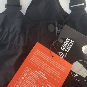 Kids black snow pants